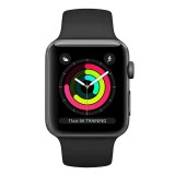Apple Watch Series 3 GPS 42mm Space Gray Aluminium Case with Black Sport Band