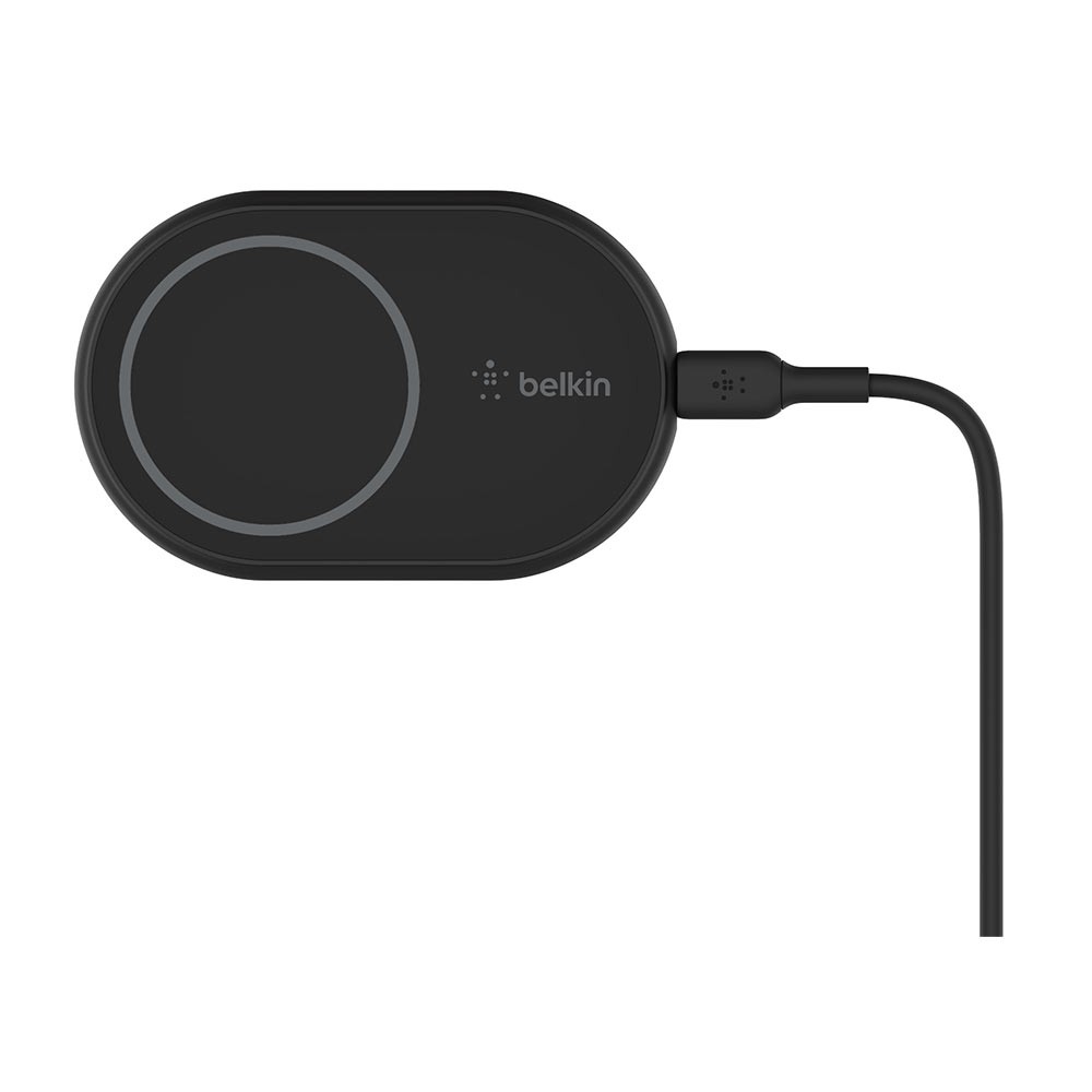 ที่ชาร์จในรถ Belkin BOOSTCHARGE Magnetic Wireless Charger Black (WIC004btBK-NC)