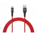 สายชาร์จ Energea Lightning Cable AluTough Aluminium 1.5M. Red (3Y)