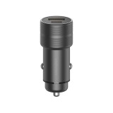 ที่ชาร์จแบตในรถ ENERGEA Car Charger 1 USB-A (QC3.0A) / 1 USB-C (PD20W) ALUDRIVE 2 Gunmetal
