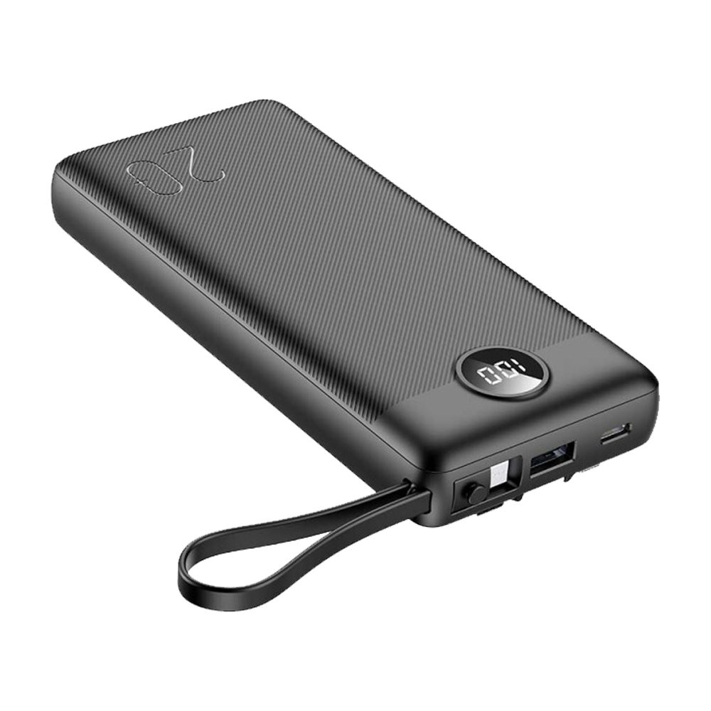 พาวเวอร์แบงค์ ALPHA 20,000 mAh E20 Black