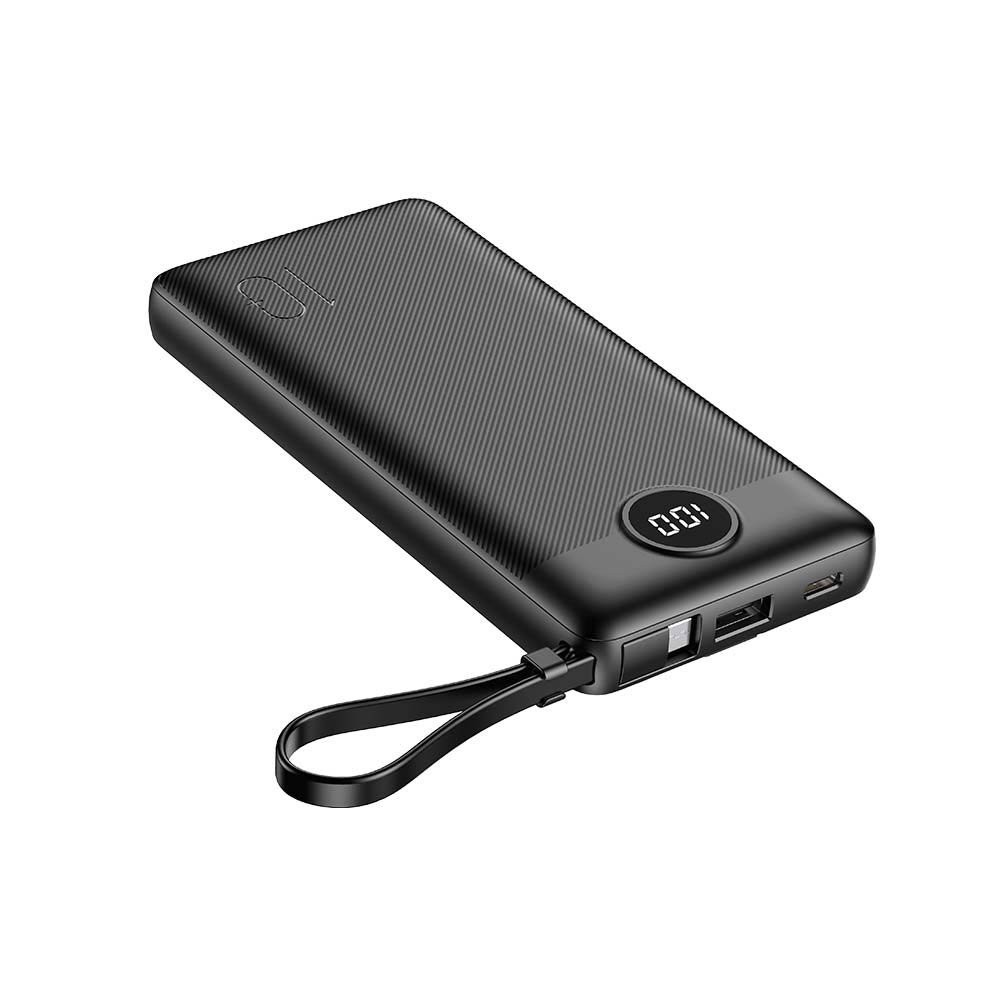 พาวเวอร์แบงค์ ALPHA ความจุ 10,000 mAh E10 Black