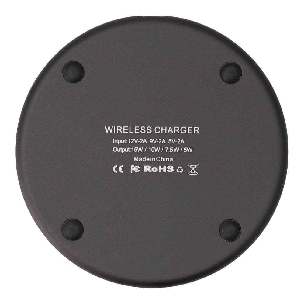 ที่ชาร์จไร้สาย TECHPRO Wireless Charger 15W Black