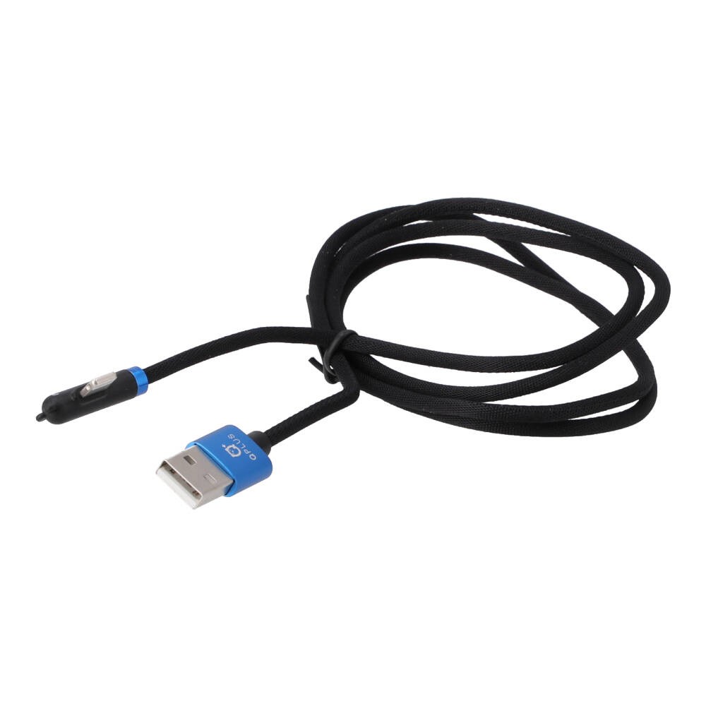 สายชาร์จ QPLUS 90 Degree Charging Data Lightning 1 เมตร