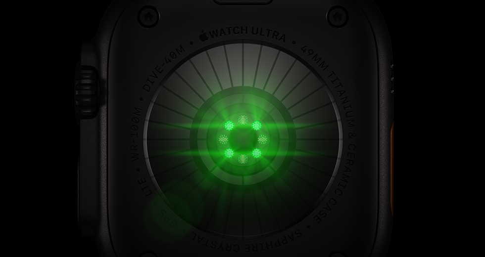 āļāđāļēāļāļŦāļĨāļąāļāļāļāļ Apple Watch Ultra 4, āļāļąāļ§āđāļĢāļ·āļāļāđāļāđāļāđāļāļĩāļĒāļĄ, āļŠāļĩāļāļģ, āđāļāđāļāđāļāļāļĢāđāļāļĢāļāļāļĨāļĄāļŦāļĨāļēāļĒāļāļąāļ§āļāļĢāđāļāļĄāđāļŠāļ LED āļŠāļĩāđāļāļĩāļĒāļ§