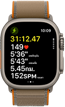 Apple Watch Ultra 4, āļāļąāļ§āđāļĢāļ·āļāļāđāļāđāļāđāļāļĩāļĒāļĄ, āļŠāļĩāļāļĢāļĢāļĄāļāļēāļāļī, āļāļąāļ§āļāļĩāđāļ§āļąāļāļāļēāļĢāļāļāļāļāļģāļĨāļąāļāļāļēāļĒāļāđāļ§āļĒāļāļēāļĢāļ§āļīāđāļāļāļĨāļēāļāđāļāđāļāļāļąāđāļāļŠāļđāļ, āļ āļēāļĒāļāļāļāļāđāļēāļāļāļ§āļē, Digital Crown, āļāļļāđāļĄāļāđāļēāļāļāđāļēāļāļāļĩāđāļĒāļāļŠāļđāļāļāļķāđāļ, āļŠāļēāļĒāđāļāļ Trail Loop, āļŠāļĩāļāļĢāļēāļĒ