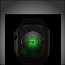 āļāđāļēāļāļŦāļĨāļąāļāļāļāļ Apple Watch Ultra 4, āļāļąāļ§āđāļĢāļ·āļāļāđāļāđāļāđāļāļĩāļĒāļĄ, āļŠāļĩāļāļģ, āđāļāđāļāđāļāļāļĢāđāļāļĢāļāļāļĨāļĄāļŦāļĨāļēāļĒāļāļąāļ§āļāļĢāđāļāļĄāđāļŠāļ LED āļŠāļĩāđāļāļĩāļĒāļ§