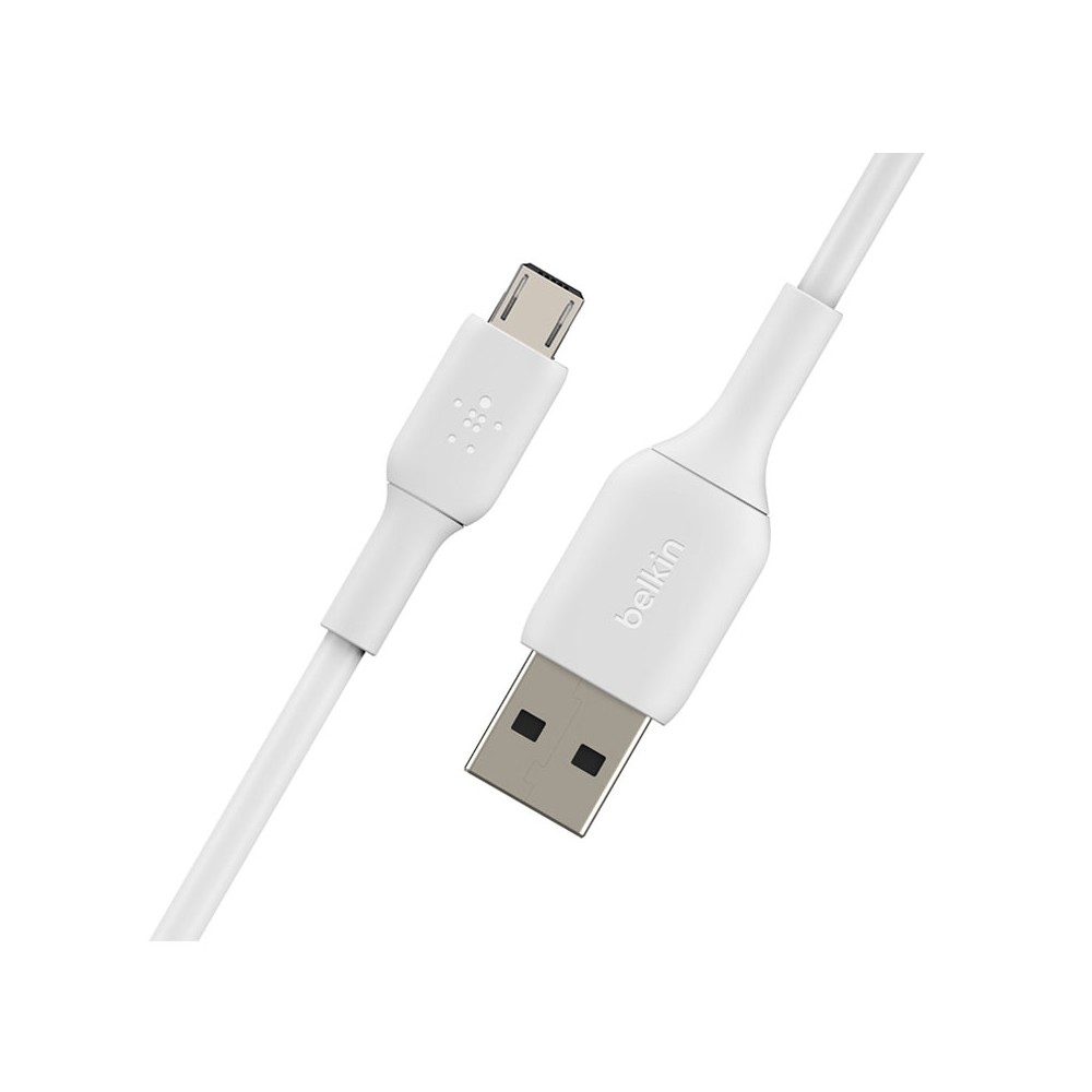 BELKIN F2CU021bt04-WHT MIXIT UP Metallic Micro USB | USB kábel, 1.2m, fehér