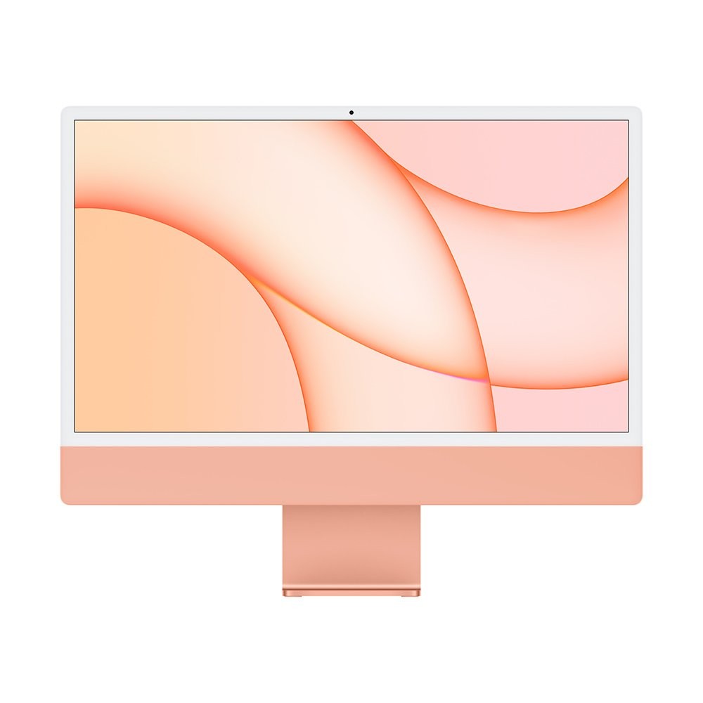 iMac 24 with Retina 4.5K display/M1 chip/8C CPU/8C GPU/8GB/512GB-Orange-2021-THA