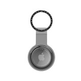 AMAZINGthing เคส AirTag AirCharm Quartz Clear Black
