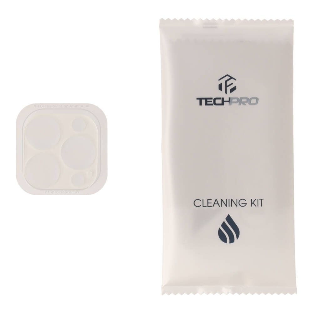 ฟิล์มกันเลนส์ TECHPRO Camera Full Lens iPhone 13 Pro/13 Pro Max Plain