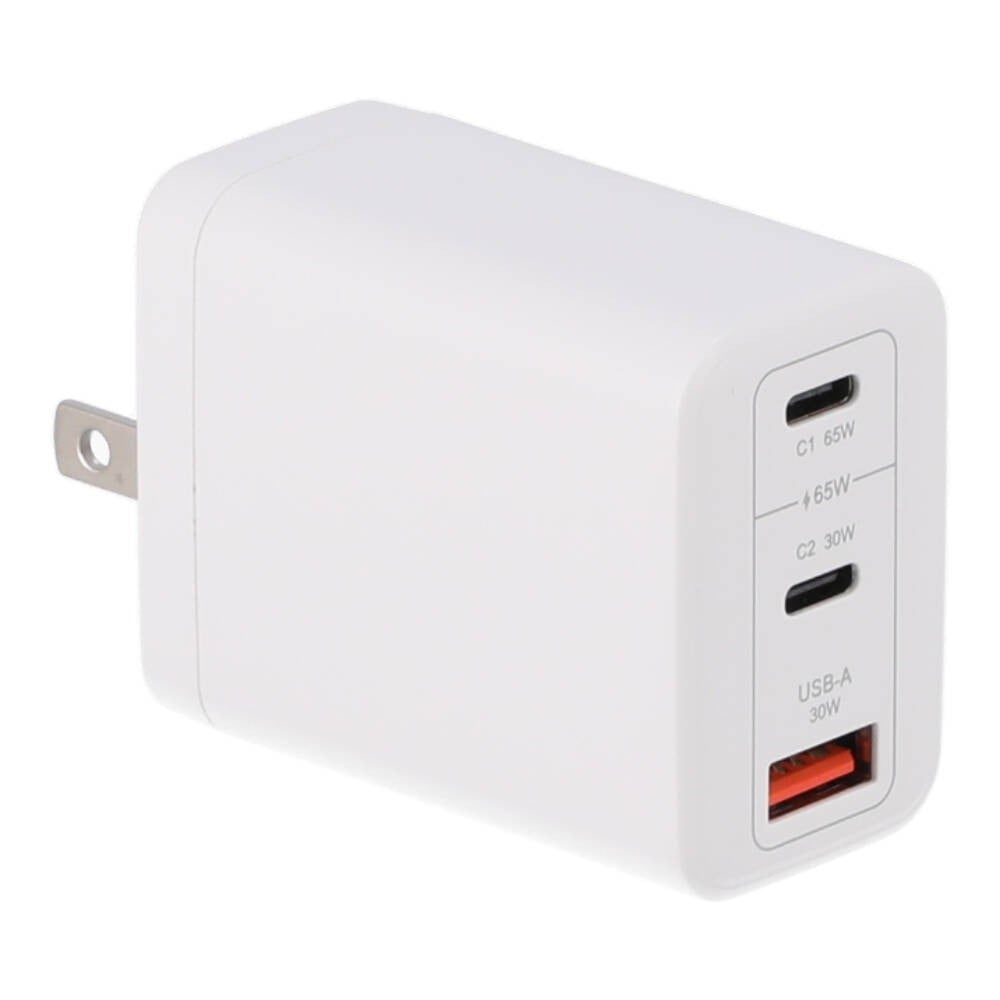 อะแดปเตอร์ Blue Box Wall Charger 1 USB-A / 2 USB-C White