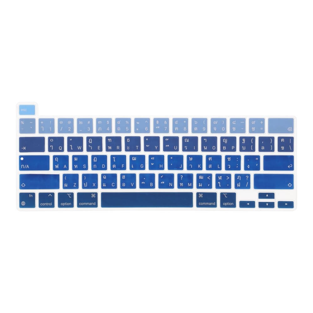 TECHPRO Keyboard Protector for MacBook Pro 13/16 inch (2019/2020) - Gradient Blue