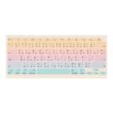 TECHPRO Keyboard Protector for MacBook Air 13 inch (2020) - Gradient Pink