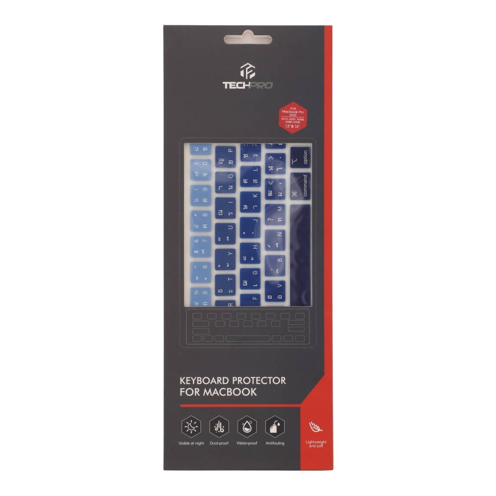 TECHPRO Keyboard Protector for MacBook Air 13 inch (2020) - Gradient Blue