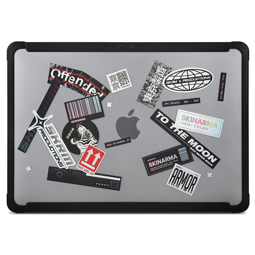 เคส Macbook Air 13 inch จาก Skinarma Henko Collection Frost/Black Frame