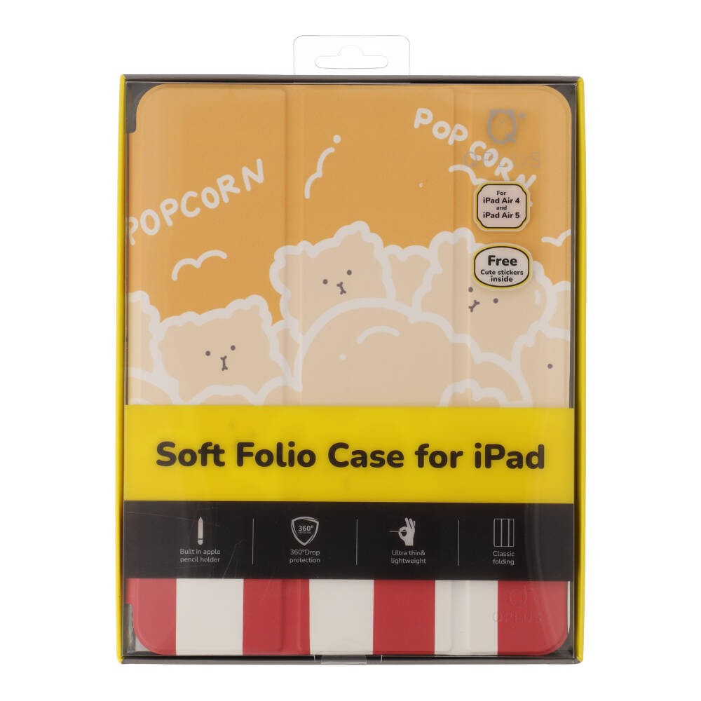 เคส QPLUS iPad Air4/Air5 Yellow Popcorn