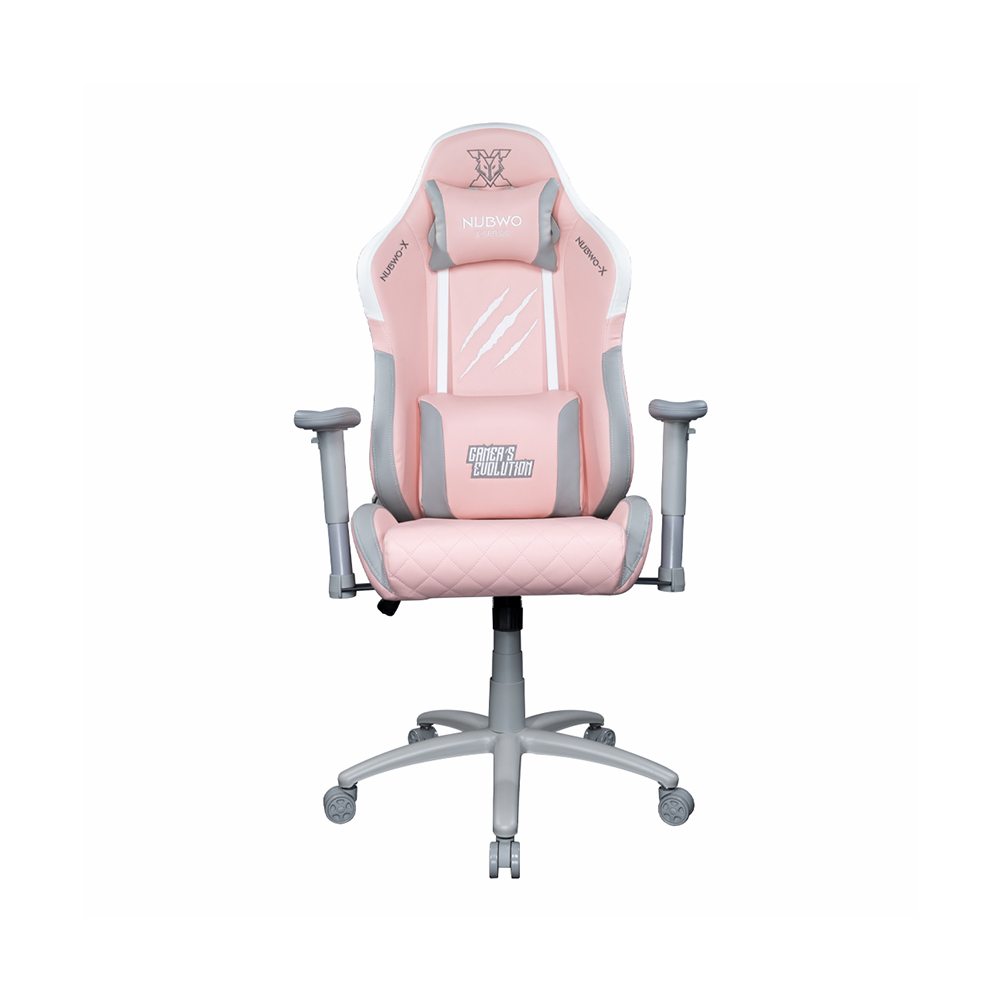 เก้าอี้เกมมิ่ง Nubwo Gaming Chair Professional X112 Pink/Gray