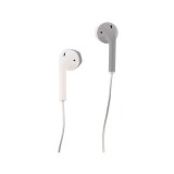 หูฟังมีสาย QPLUS Two-tone Wired Earbud Headphone 3.5mm Gray/White