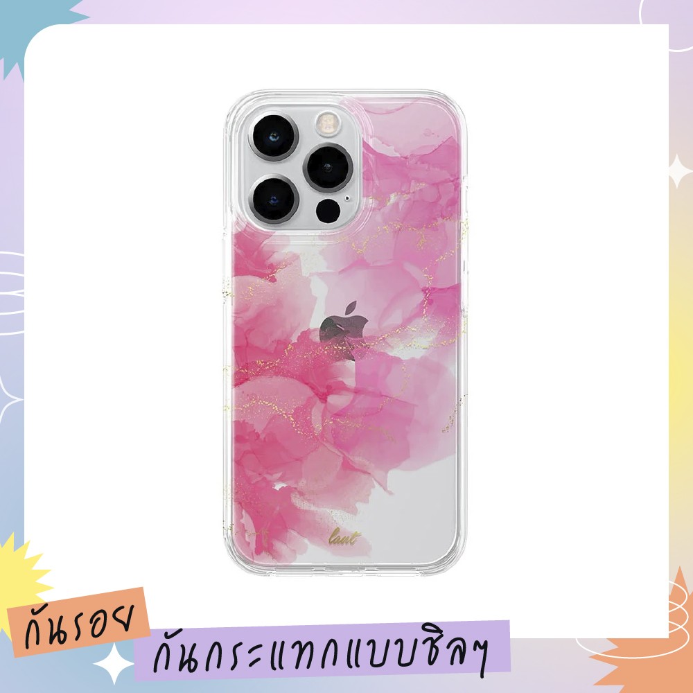 LAUT เคส iPhone 13 Pro Max Crystal INK  Ruby Red