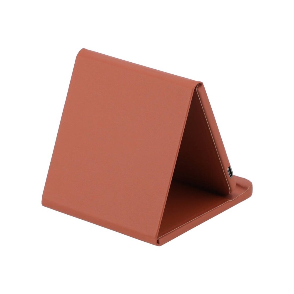 แท่นชาร์จไร้สาย Blue Box Foldable Stand PU 10W Brown