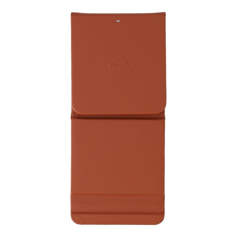 แท่นชาร์จไร้สาย Blue Box Foldable Stand PU 10W Brown