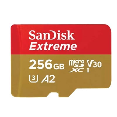 เมมโมรี่การ์ด SanDisk Extreme microSDXC 256GB C10 A2 Gaming