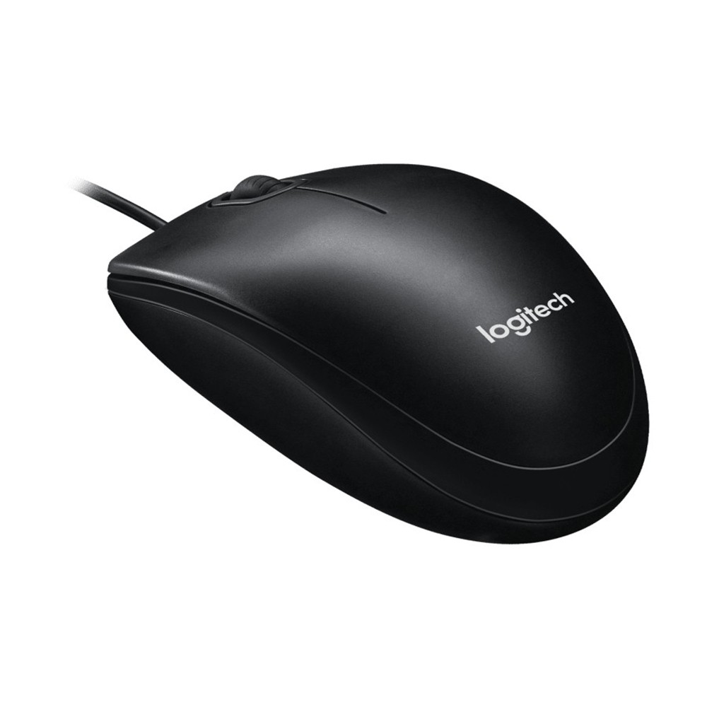 เมาส์ Logitech Wired Mouse M100R USB (Box)