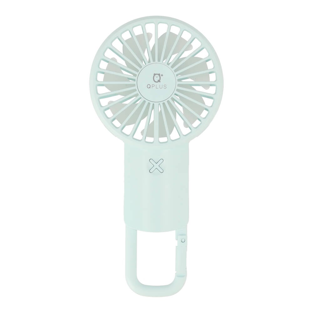 QPLUS Portable Fan with Carabiner Blue Studio7 online