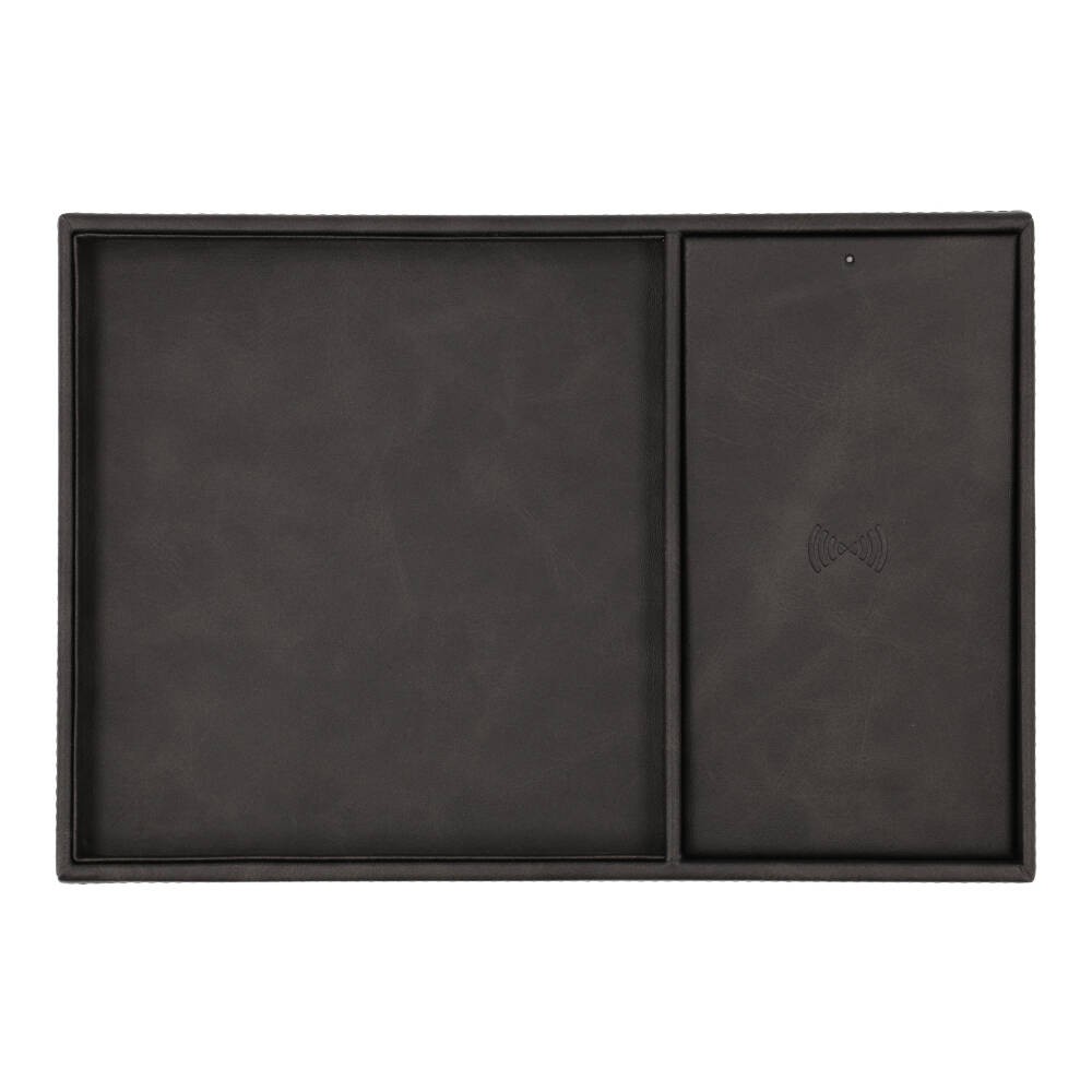 Blue Box Wireless charging Organizer Tray 10W Black PU Studio7 online