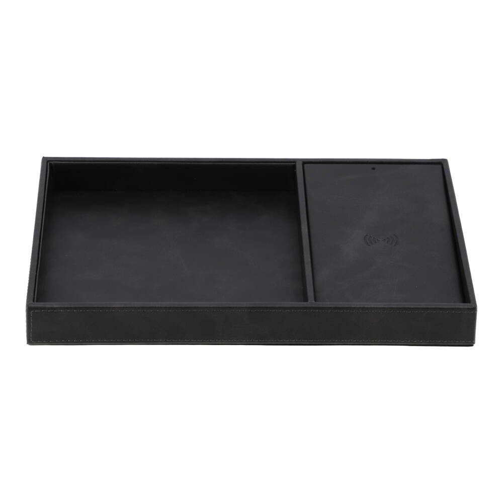 Blue Box Wireless charging Organizer Tray 10W Black PU Studio7 online