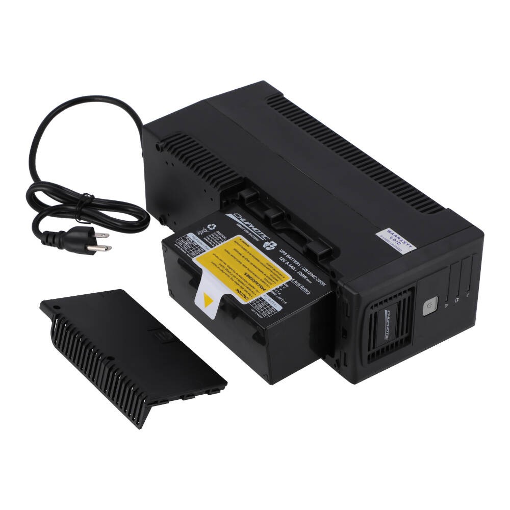 เครื่องสำรองไฟ Chuphotic Pluto Hot Swap 800VA 480W มีระบบกันไฟกระชาก