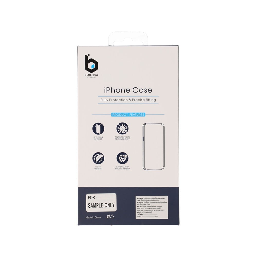 เคส Blue Box iPhone 14 Pro Matted Black Bumper