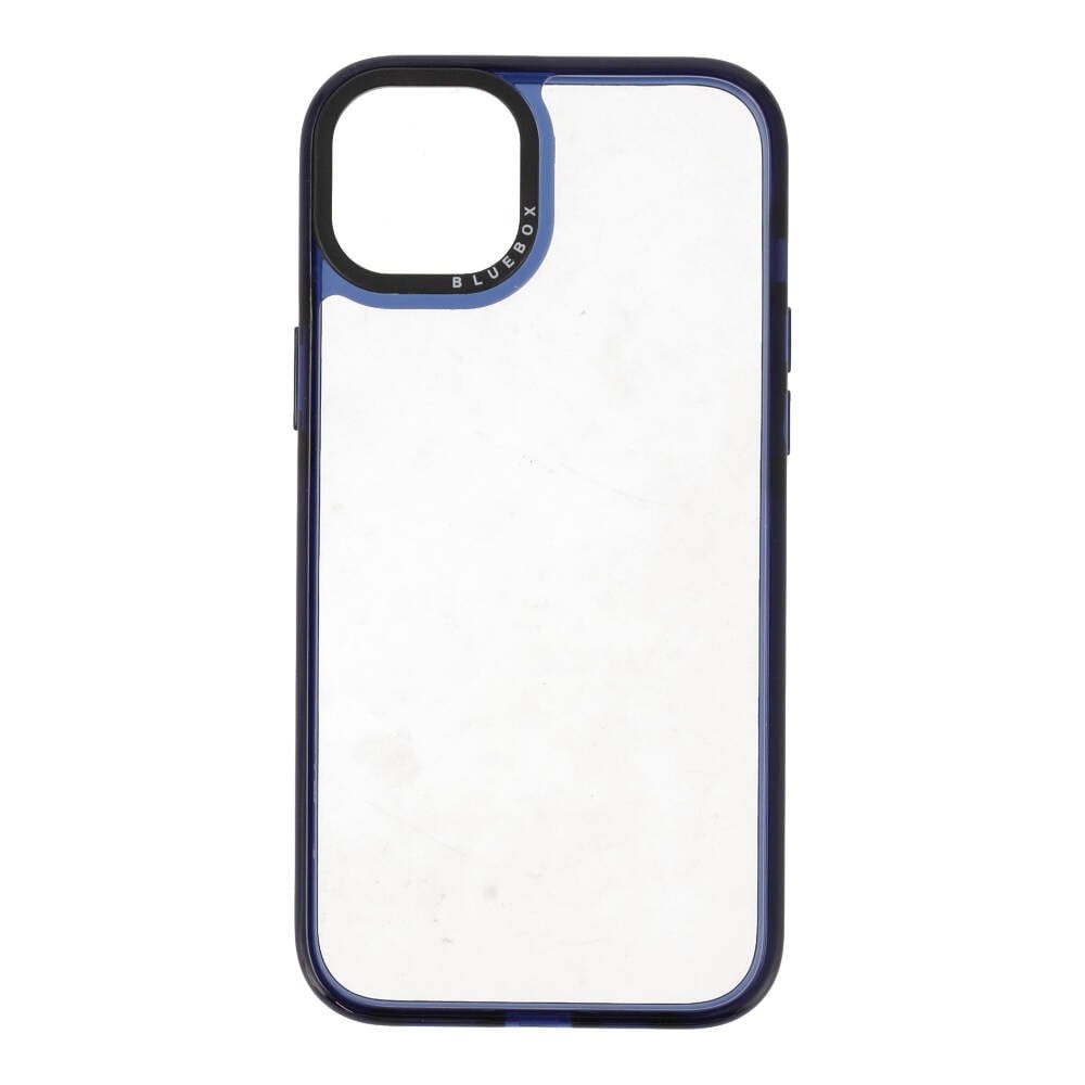 Blue Box เคส iPhone 14 Plus Navy Shading with black camera frame ...