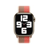 Apple Watch 45mm Pink Pomelo/Tan Sport Loop - Regular