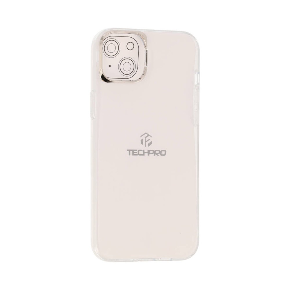 เคส TECHPRO iPhone 14 Plus TPU Transparent with Camera Stand