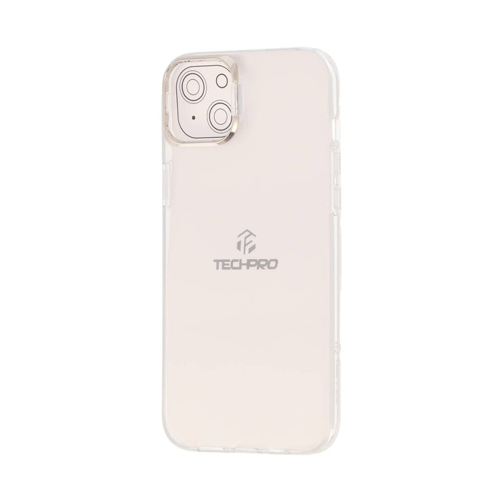 เคส TECHPRO iPhone 14 Plus TPU Transparent with Camera Stand