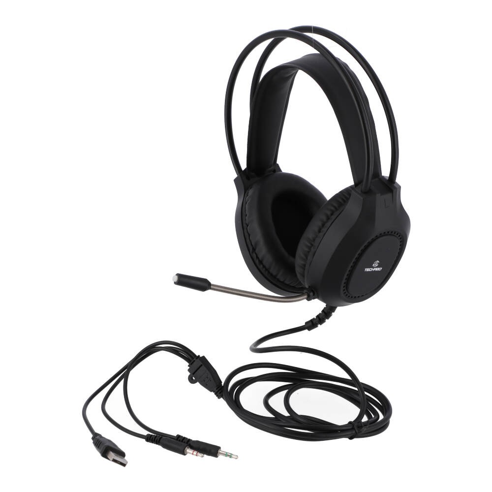 ชุดคอมโบ TECHPRO Gaming Combo Pack FVQ809 LED.4 in 1 Black Studio7