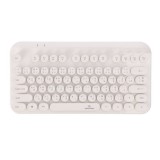 คีย์บอร์ดไร้สาย TECHPRO Wireless Dot Keyboard (TH/EN) - White