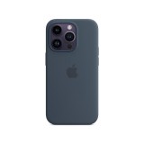 Apple iPhone 14 Pro Silicone Case with MagSafe - Storm Blue