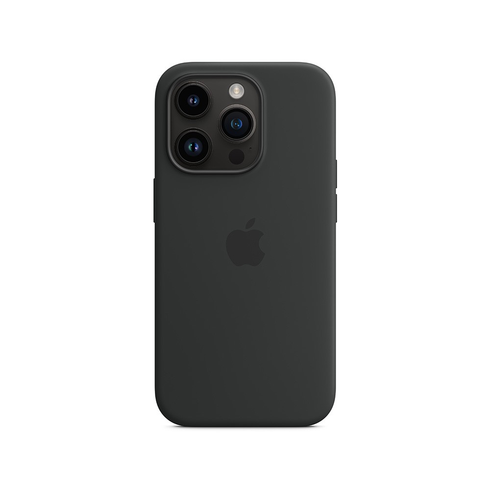 Apple iPhone 14 Pro Max Silicone Case with MagSafe - Midnight Black