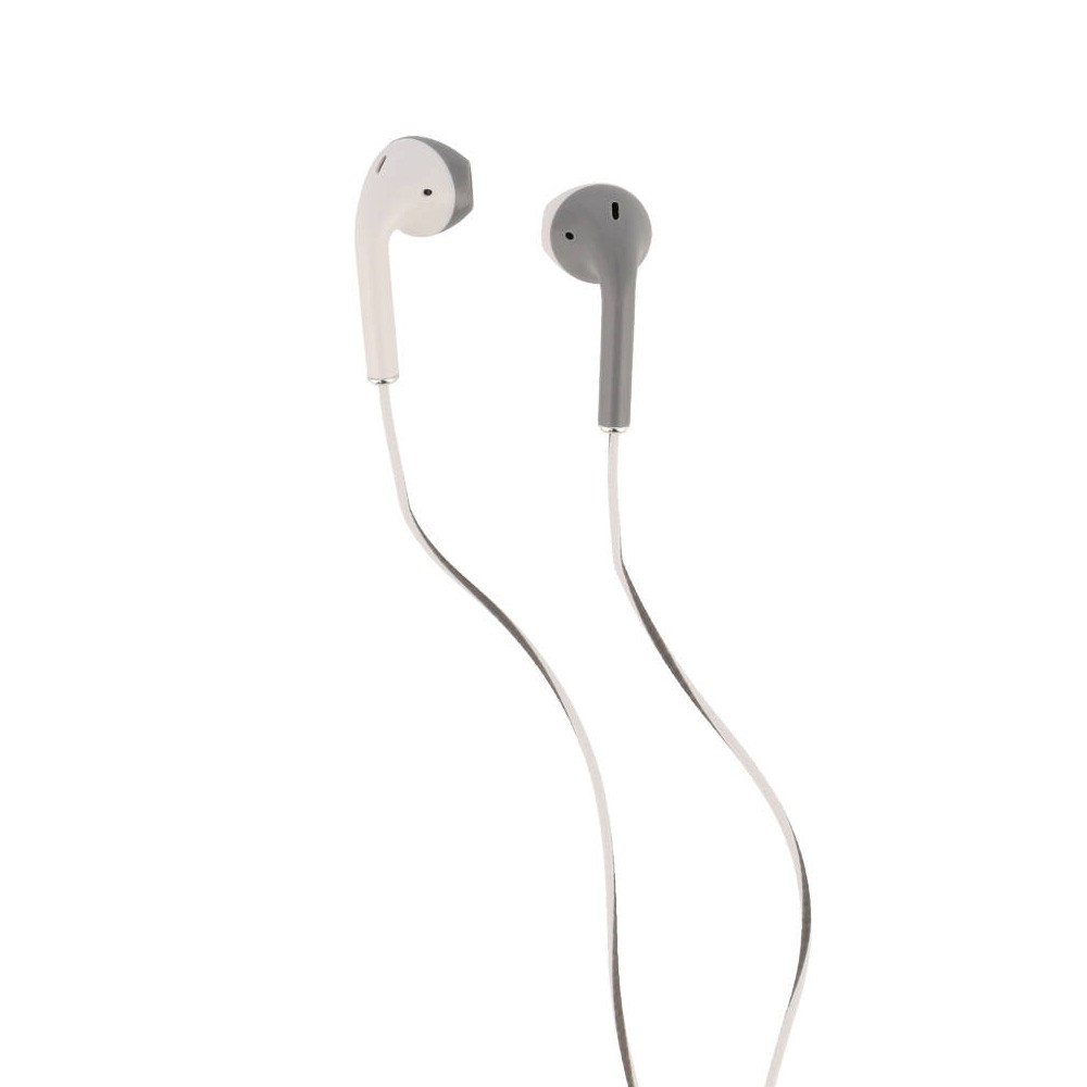 หูฟังมีสาย QPLUS Two-tone Type-C Gray/White