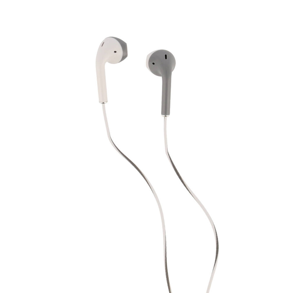 หูฟังมีสาย QPLUS Two-tone Type-C Gray/White