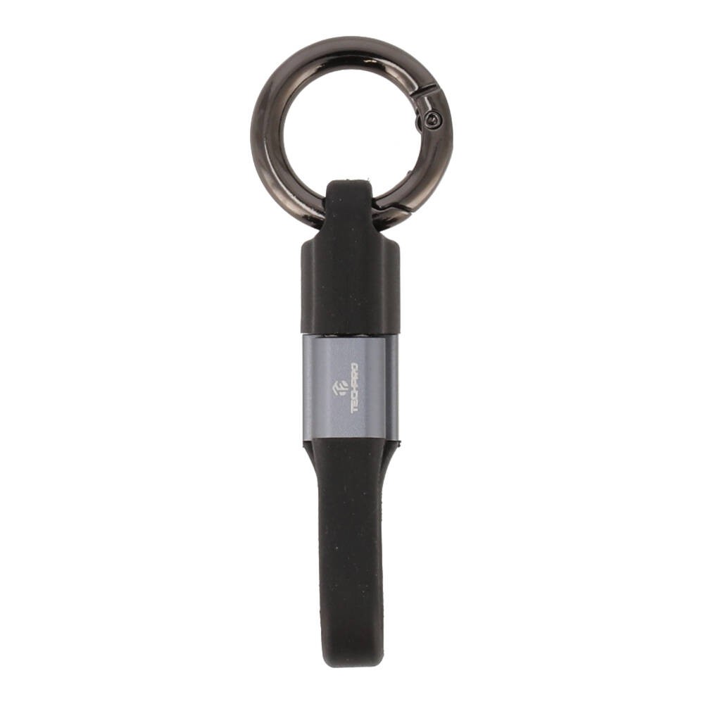 สายชาร์จ TECHPRO Mini Portable Keyring USB-A to Lightning