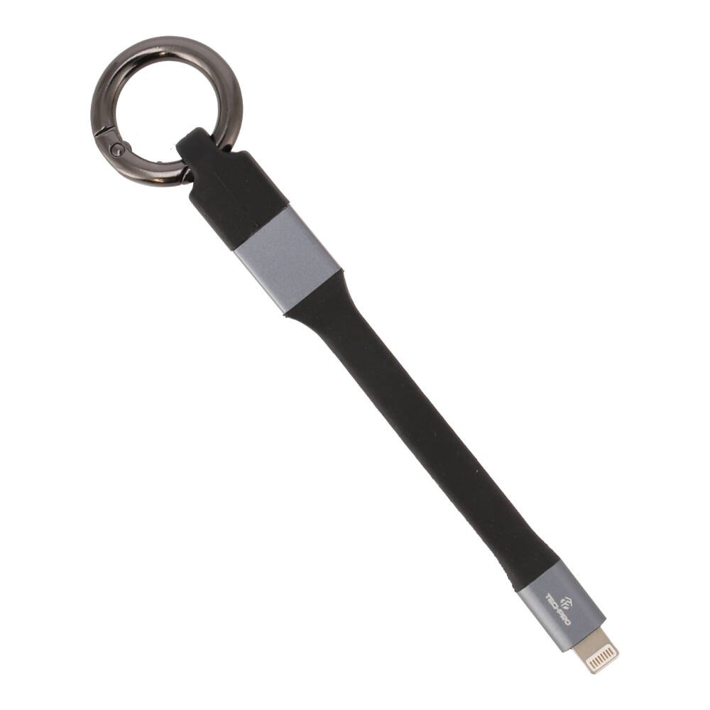 สายชาร์จ TECHPRO Mini Portable Keyring USB-A to Lightning
