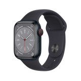 Apple Watch Series 8 GPS + Cellular 41mm Midnight Aluminium Case with Midnight Sport Band