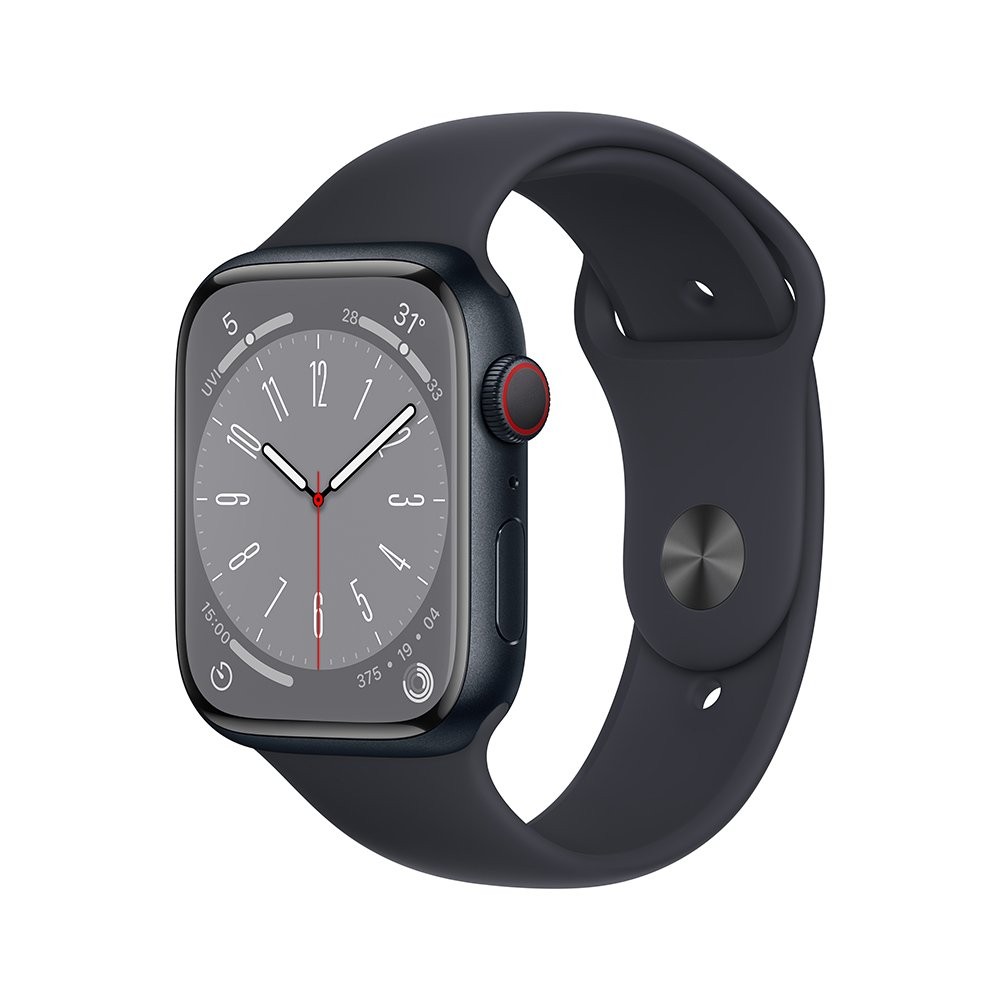 ใหม่ล่าสุด Apple Watch Series 8 GPS + Cellular 45mm Midnight Aluminium