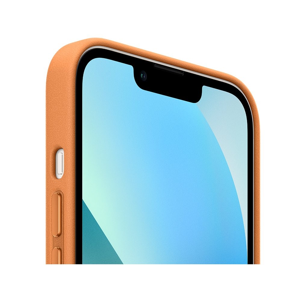 เคสหนังไอโฟน 13 Apple iPhone 13 Leather Case with MagSafe Golden