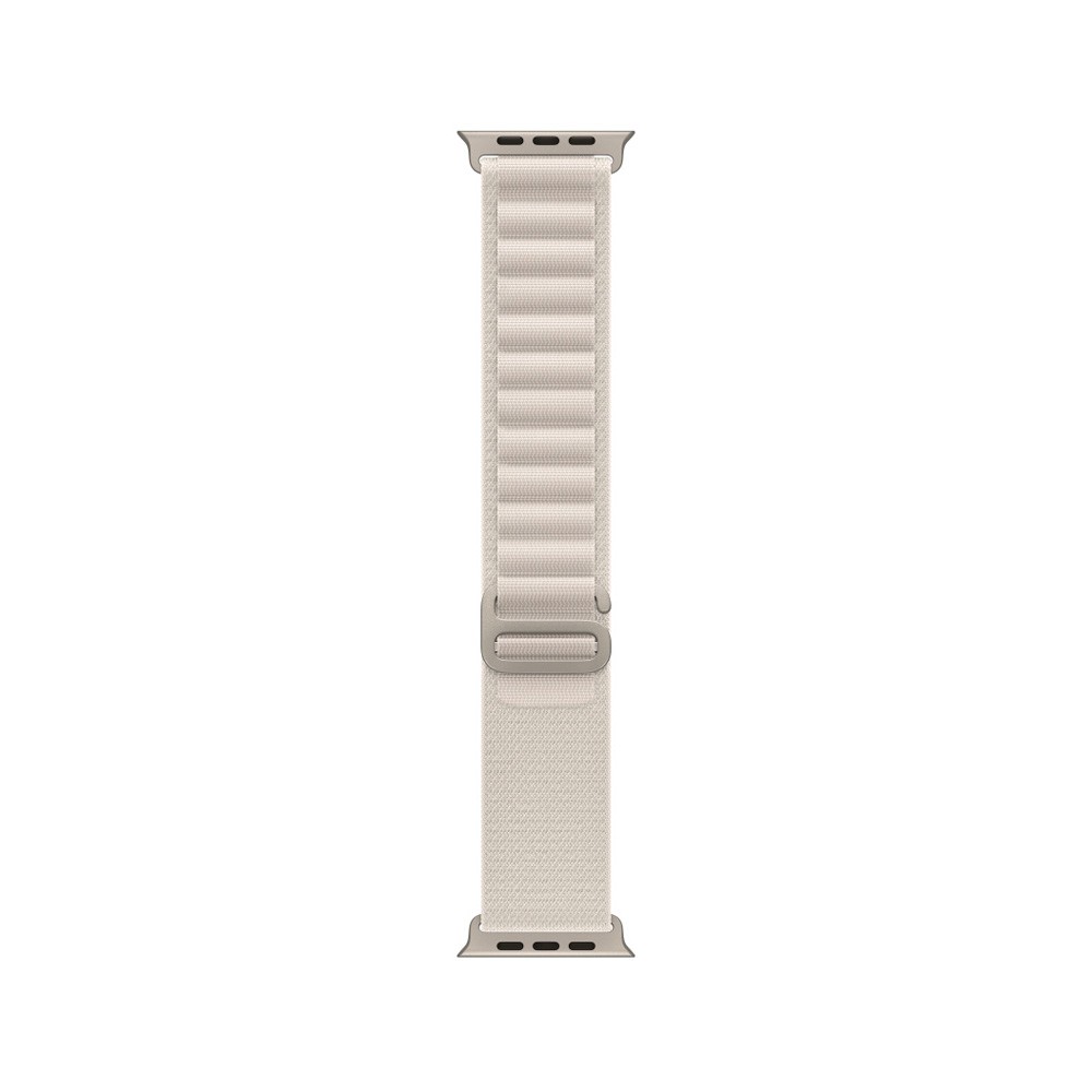 Apple Watch 49mm Starlight Alpine Loop - Small