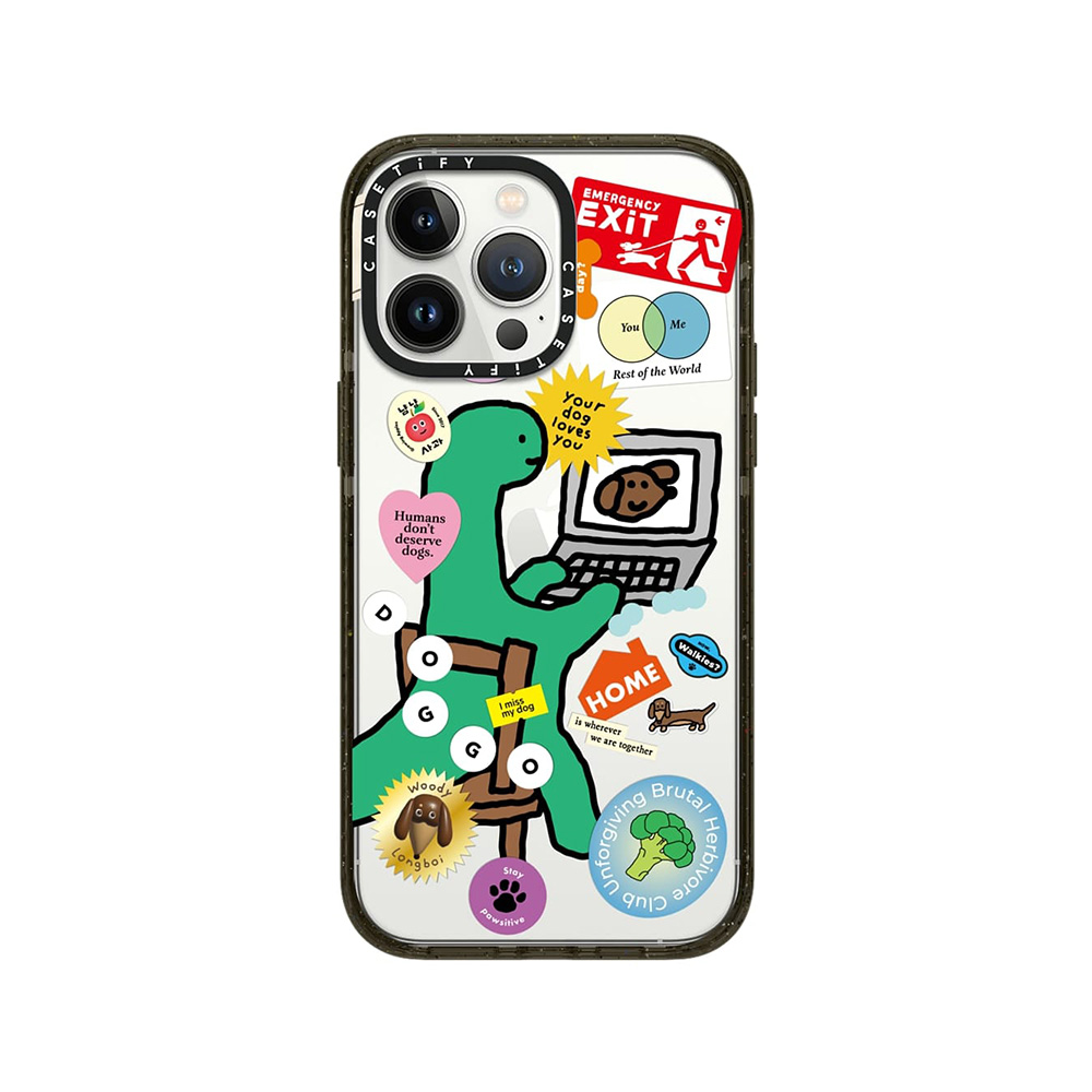 เคสไอโฟน Casetify Impact Crush I Miss My Dog สำหรับ iPhone 14 Pro Max